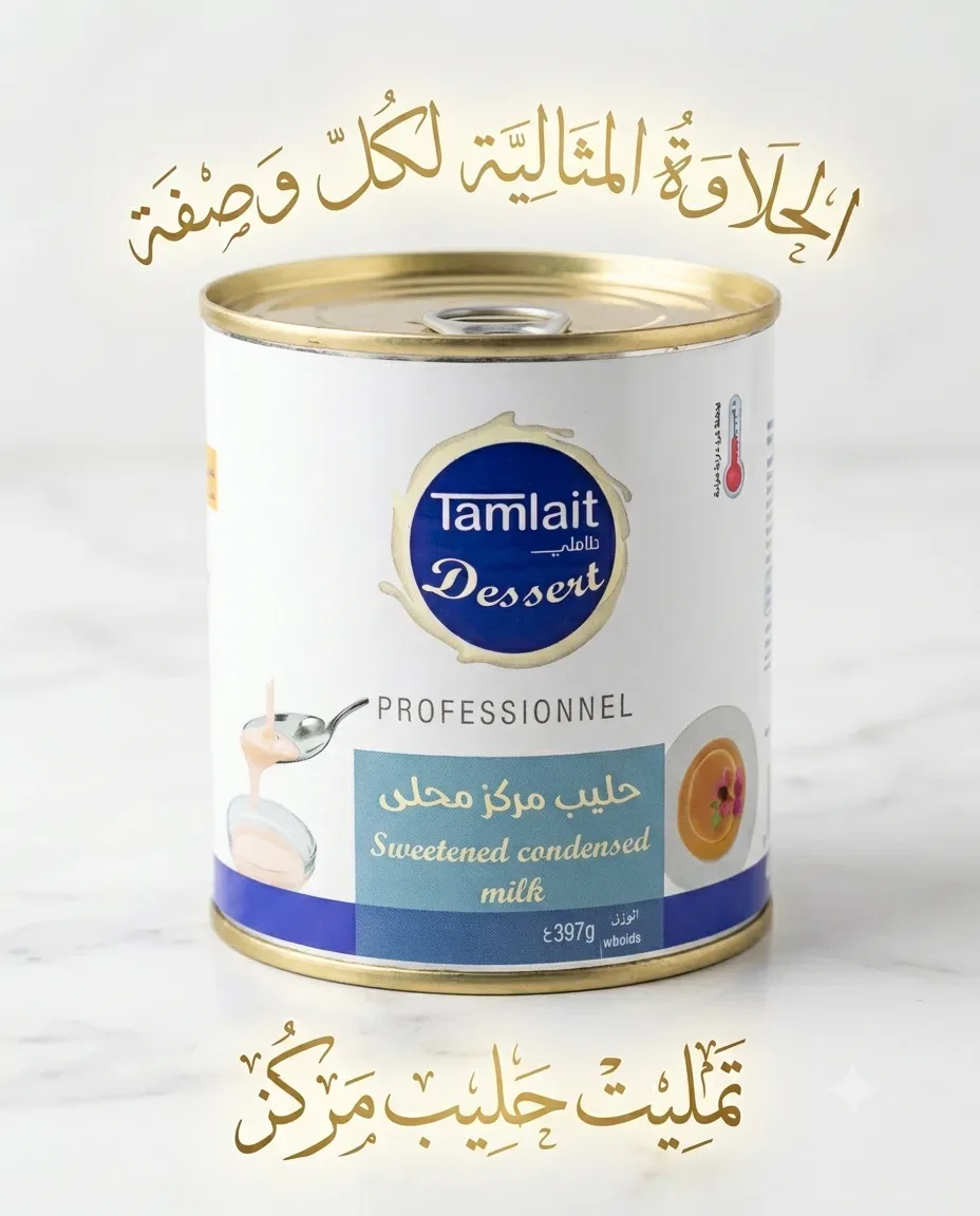 Tamlait حليب مركز محلى 397غ