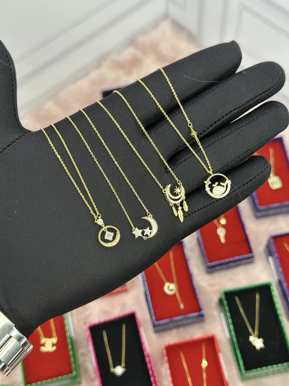 ‏Collier Plaqué Or