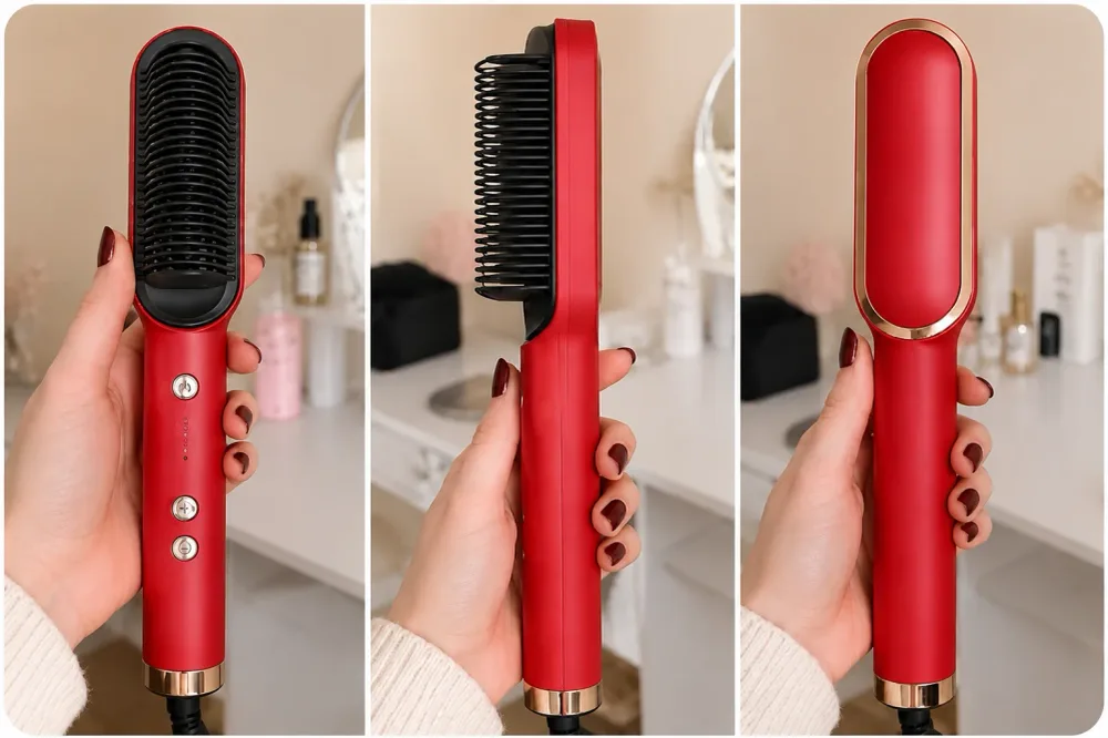 Brosse Lissante Chauffante