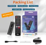 Smart StickTv, TV98 ATV, 5G, Android 14, 8K - Mini Clé TV, Google Tv, UltraHD.