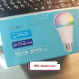 Lampe LED E-27 Intelligente, Tuya Smart , RGB, Google Home et Alexa