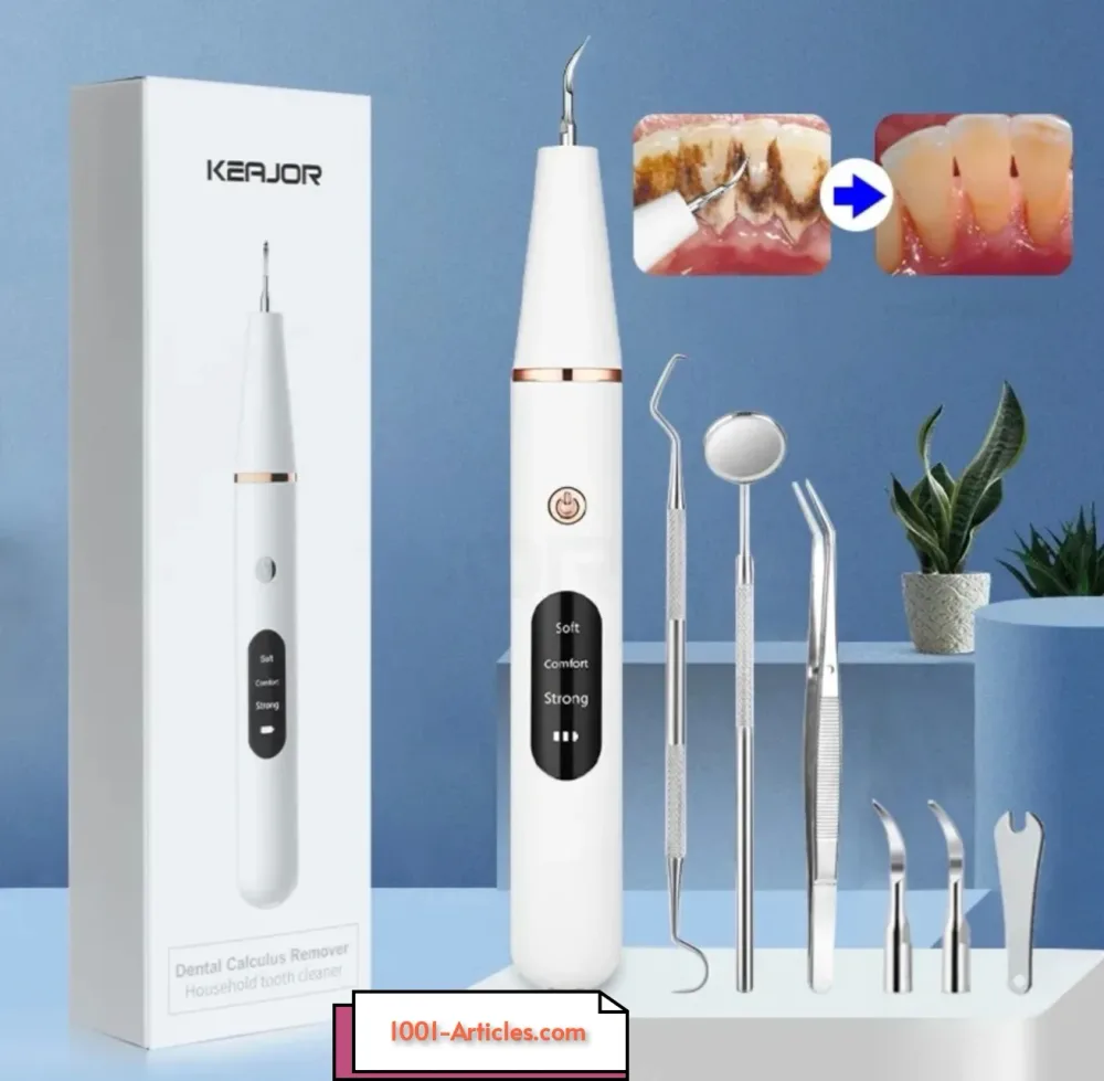 Appareil de détartrage dentaire électrique ultrasonique Rechargeable