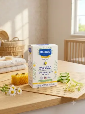 Mustela savon surgras au cold cream