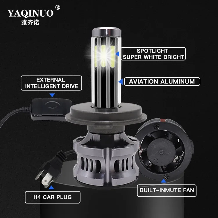 Kit Lampe de phare H1 LED 6 Directions 6000K - مصابيح إضاءة أمامية للسيارات