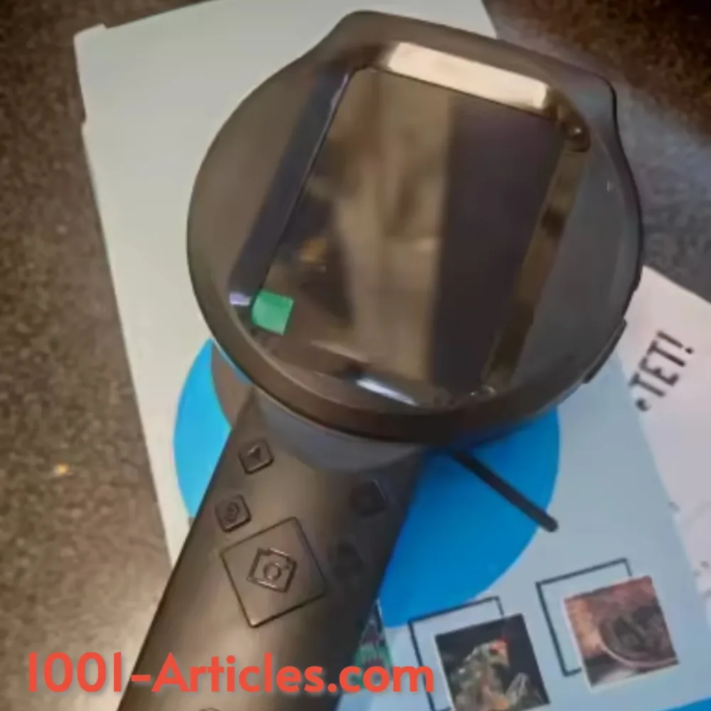 Loupe / Microscope portable numérique IPS 2.8 pouces, HD 1080p, zoom 100X.