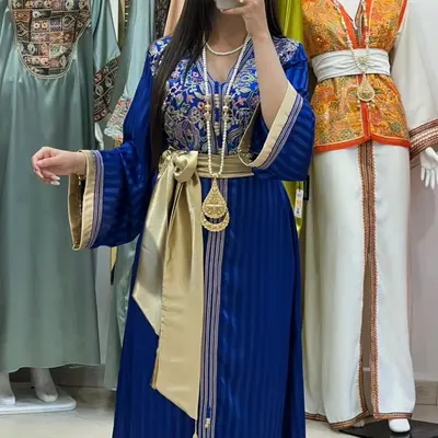 Caftan Jawhara et  Satin Brodé