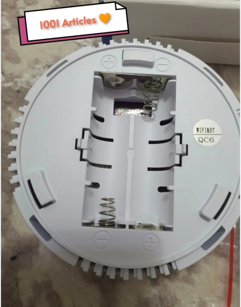 Détecteur intelligent de Monoxyde de Carbone - Tuya Smart WiFi