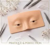 عيون  المكياج السيليكونية