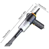 Aspirateur et souffleur 2en1 rechargeable par USB Compact et puissant – مكنسة كهربائية يدوية
