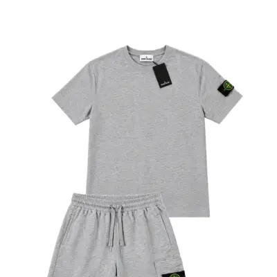 Ensemble STONE ISLAND gris