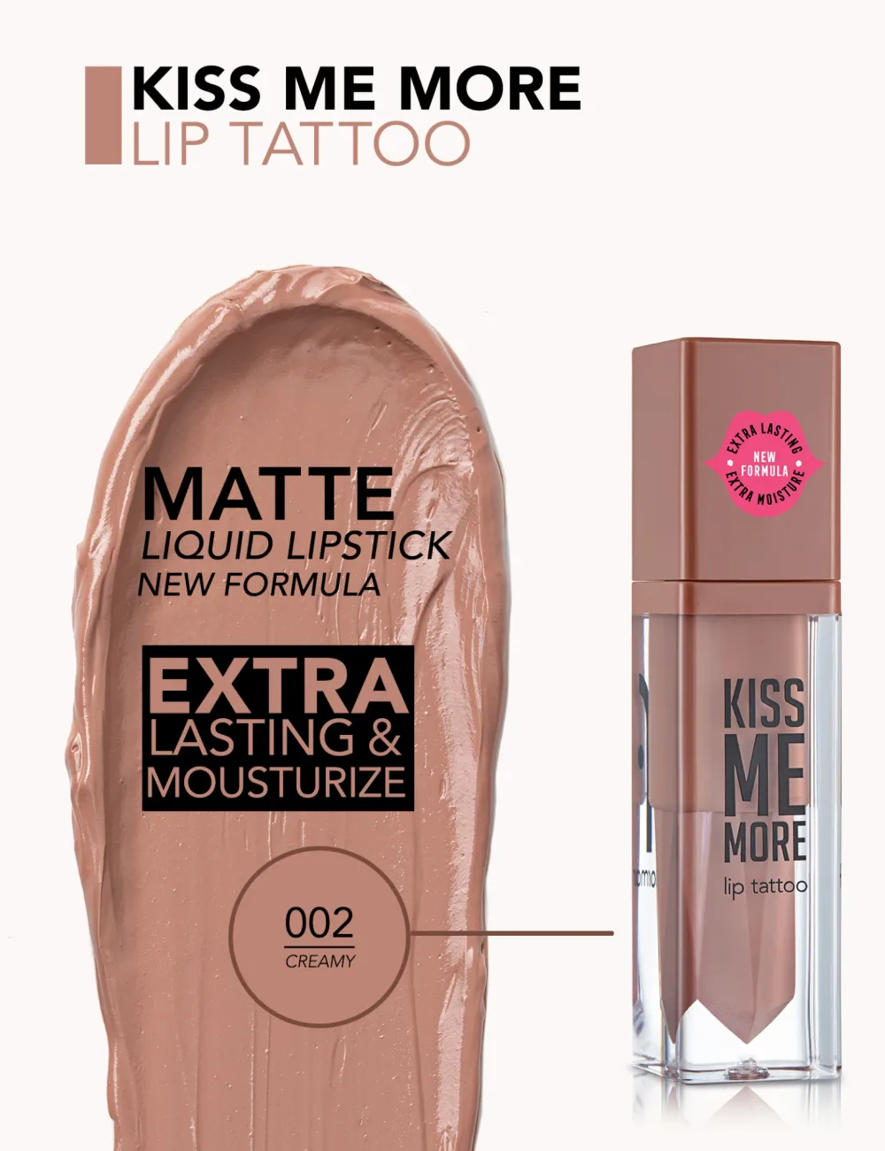 Kiss Me More Lip Tattoo