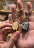 Porte clé& coupe ongle 2en1