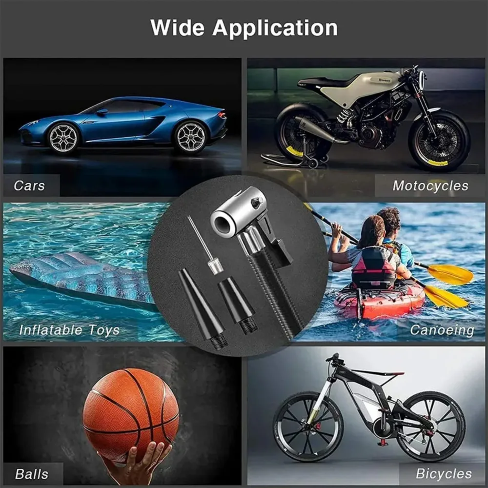 Compresseur d’Air Numérique pour Voiture et Moto 150Psi BE0173 – جهاز ضغط العجلات محمول