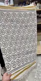 🏠 TAPIS DAMASSÉ ÉLÉGANT 90CM X 60C