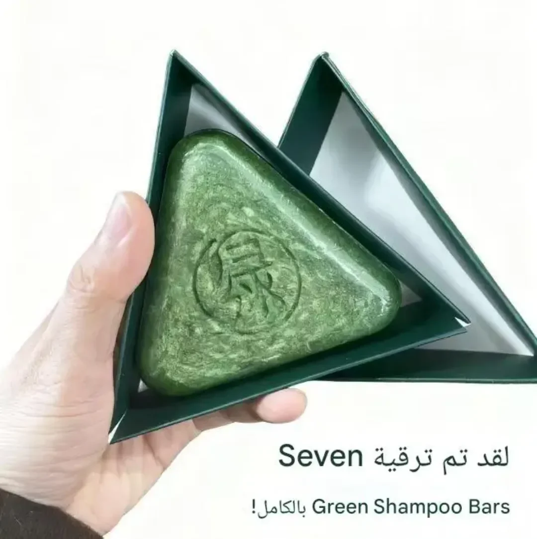 صابون الشعر من Seven green