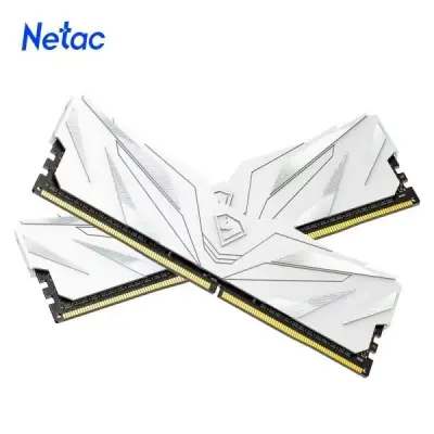 RAM 8X2 3200MHZ DDR4 NETAC SHADOW WHITE