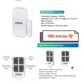 Alarme KERUI W 184 wifi et GSM, Tuya Smart