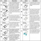Pied de Biche Machine Portative En Kit de 11pcs