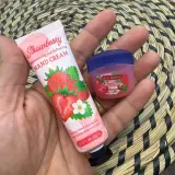 Crème main et baume à lèvres