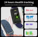 Bracelet Smart - Intelligent - suivi activités sportives - état de santé général