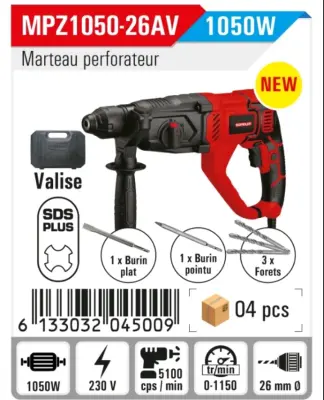 Perforateur  soficlef 1050w