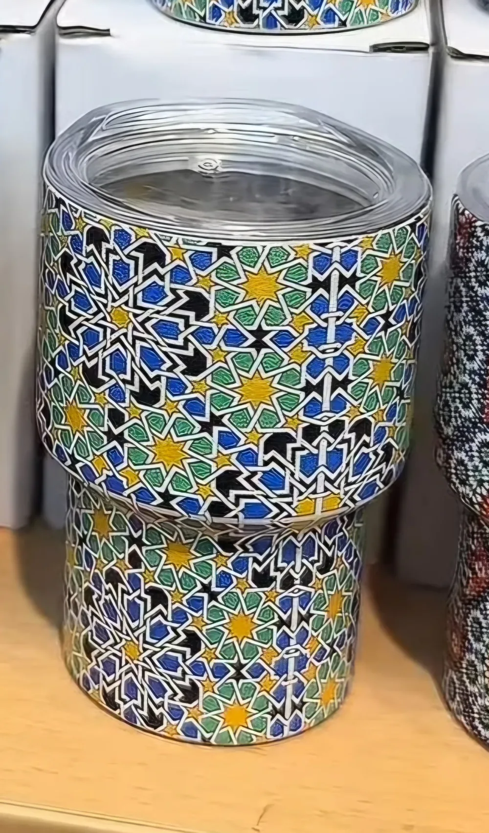 Verres à Thé Motifs Mosaïque Orientale - Collection Zellige