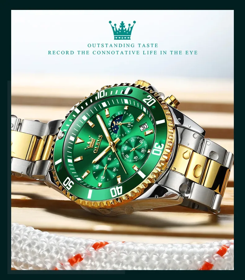 Nouvelle montre Quartz Olevs Original