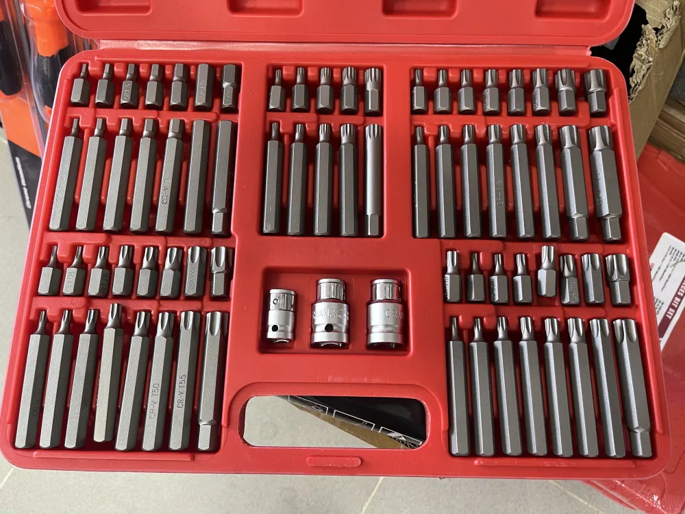 Caisse embout 75PCS (etoile -allen)