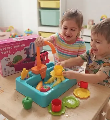 Kitchen sink toys لعبة حوض مطبخ
