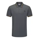Polo Slazenger col contrasté Gris