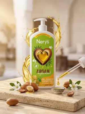Nyres جال دوش بزيت  الارغان 1L