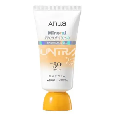 ANUA Mineral Weightless Finish Sunscreen SPF 50+ PA+ 50 ml