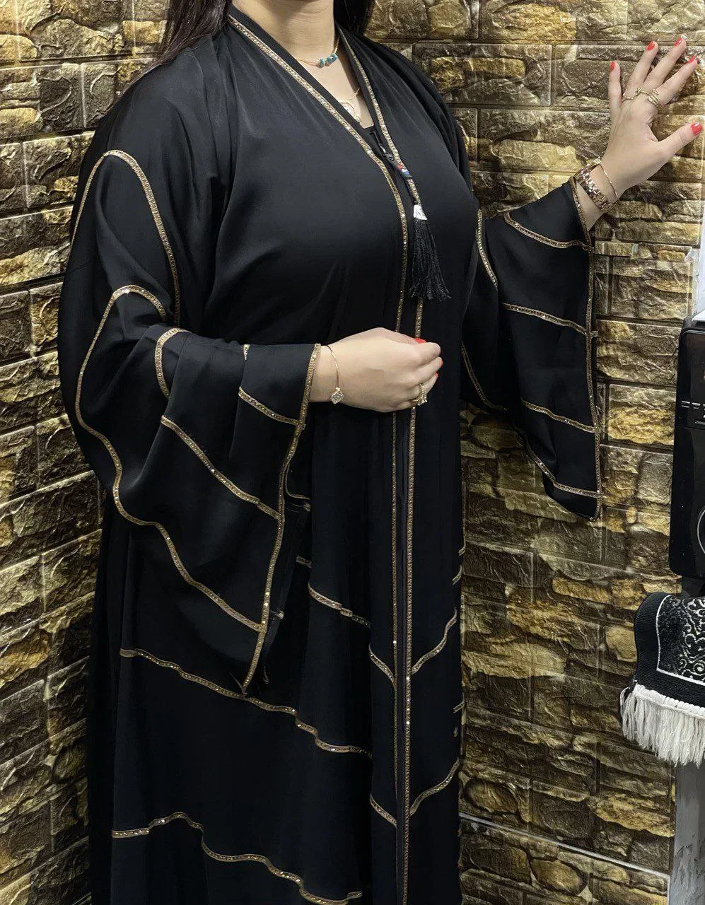 عباية خليجي حرير 244