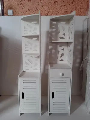 Tall Decorative Mirror Shelf Tower CNC File