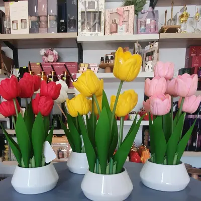 Composition floral tulipe