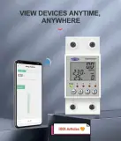 Protecteur de tension et d'ampérage TOMZN 63A Tuya Smart