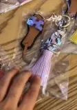 Porte-clés Pompon Sandale & Foulard hermes