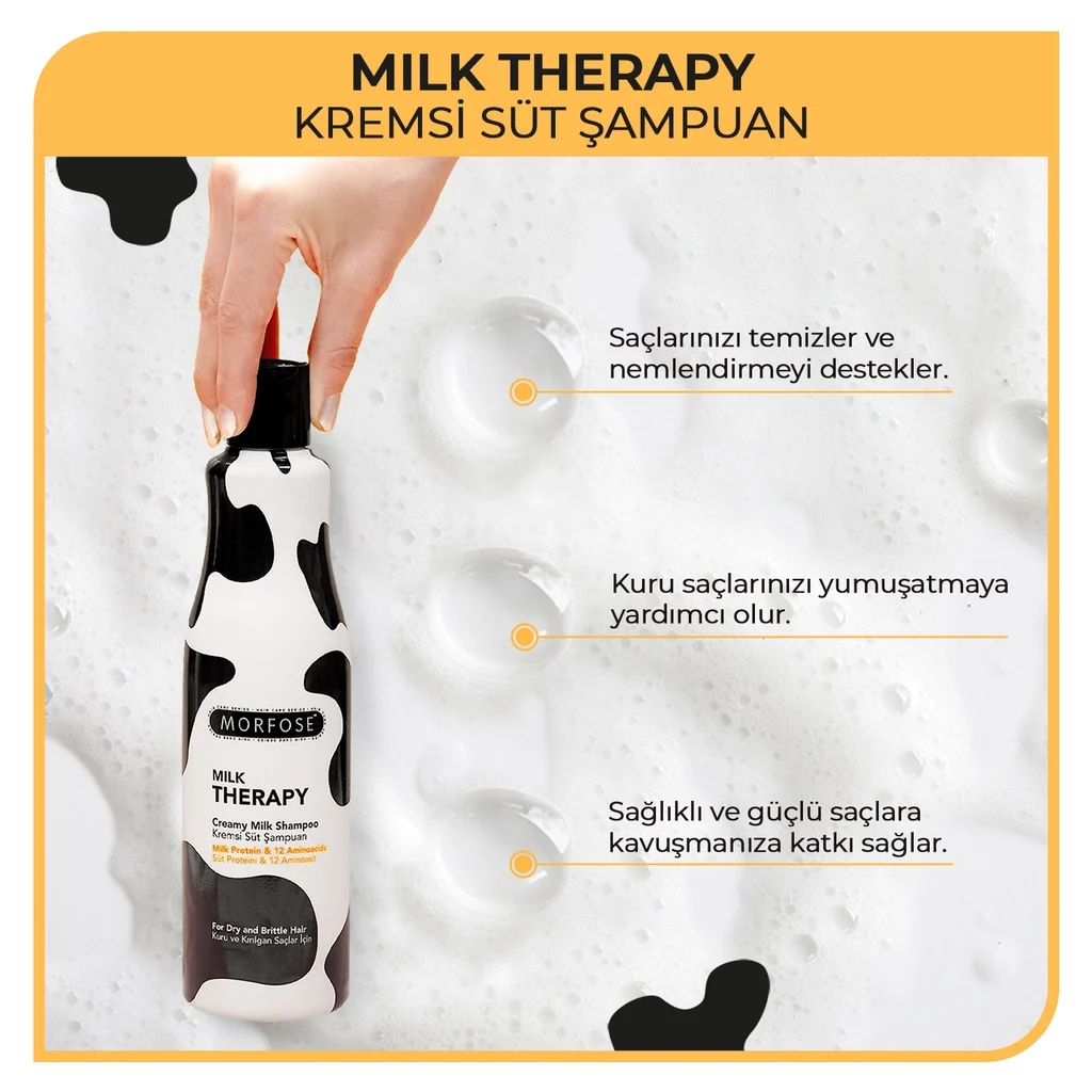 Shampoing Morfose Milk Therapy 500 ml