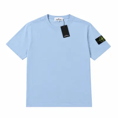 T-shirt stone island bleu ciel