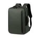 Sac à Dos Business Voyage pour Homme Convertible en Sac à Main Poche Extensible Vert SACHM01V - حقيبة ظهر للرجال متعددة الاستخدامات للكمبيوتر المحمول