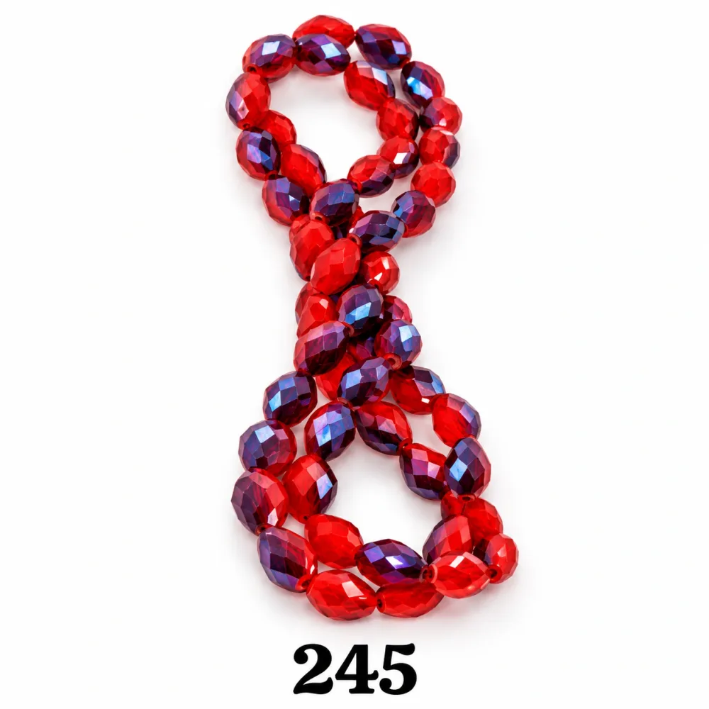 Cristal Goute 8*11 Qty:10 fil