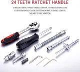 Professional Socket Wrench Set (53-Piece) (مجموعة مفتاح ربط محترفة 53 قطعة)