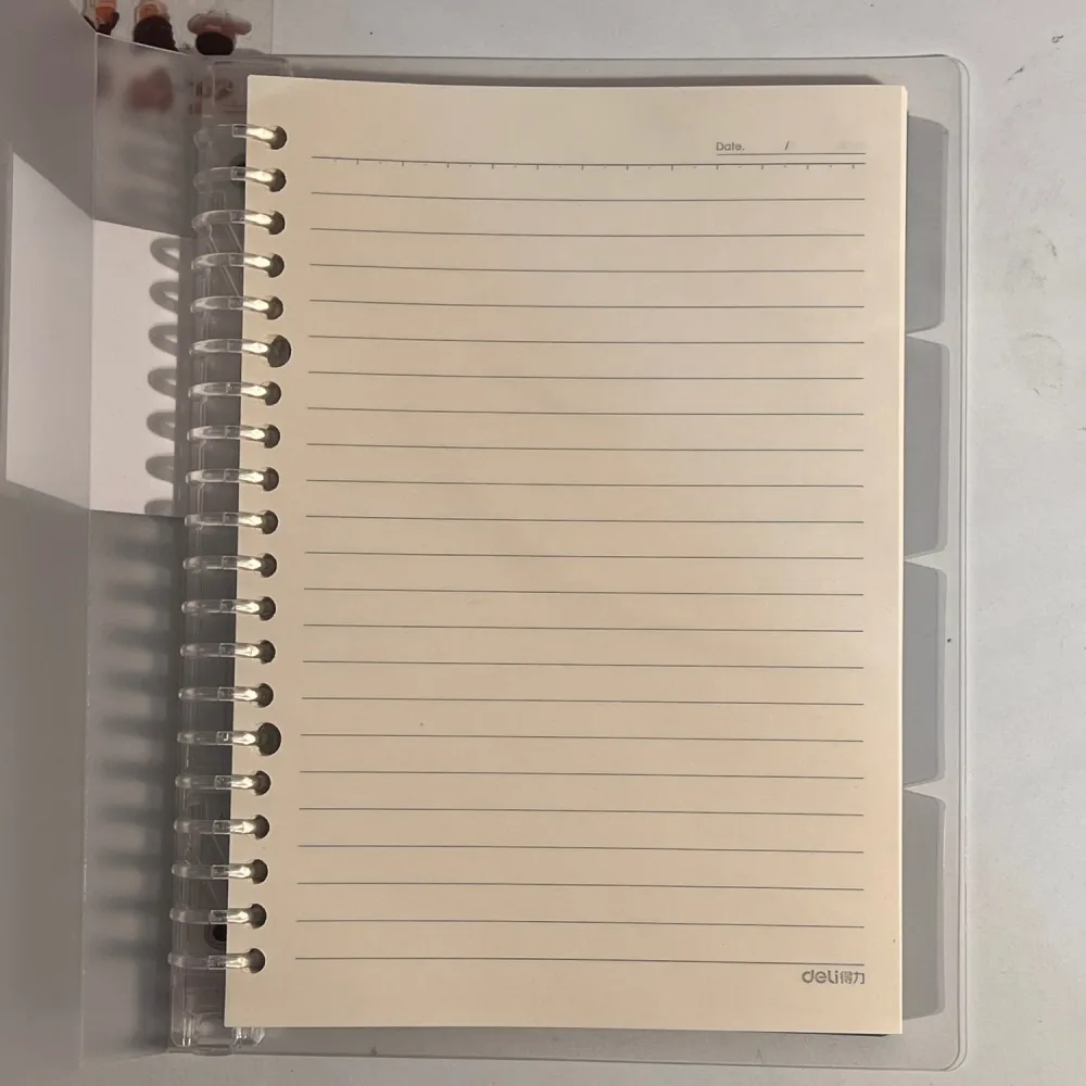 Transparent binder