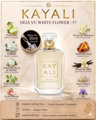 KAYALI WHITE flower 57 _ dose 30ml