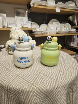Bouteille/Gourde Panda "Drink a Cool Mood"