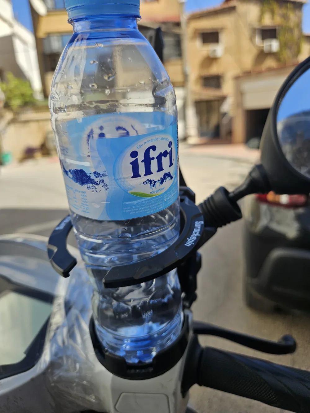 حامل قارورات للدراجات نارية  قابل للطي