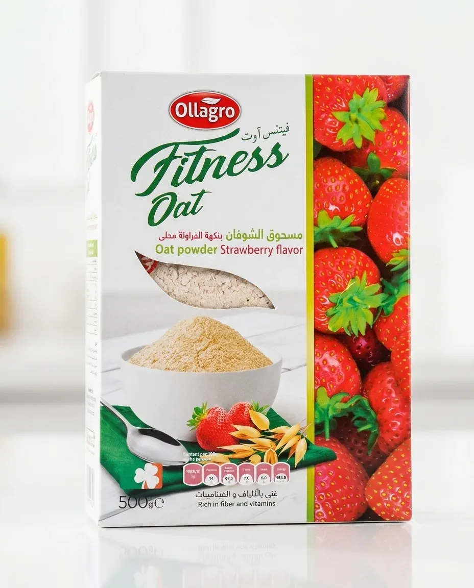 Fitness out مسحوق الشوفان 500غ