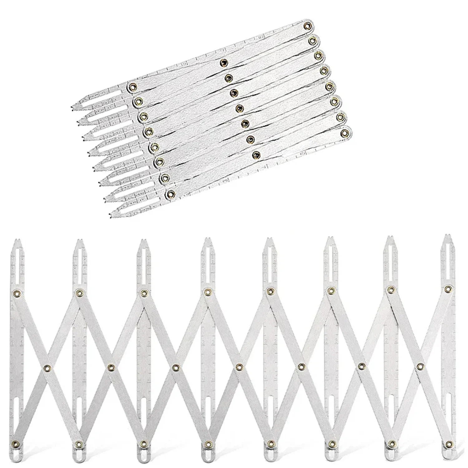 Règle pour Espacement Egal des Boutons