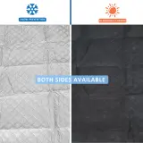 Couverture de Pare-brise Magnetique pour Voiture Toute Saison - غطاء الزجاج الأمامي للسيارة متعدد الفصول