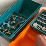 Tiroirs de Rangement à Trois Niveaux  pour Accessoires de Machine à Coudre